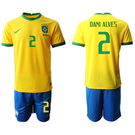 Brazilië Dani Alves 2 Kind Thuis Tenue 2020